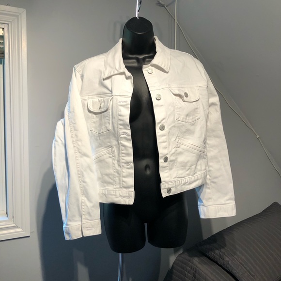 GAP White Denim Jacket size XL - Picture 9 of 9